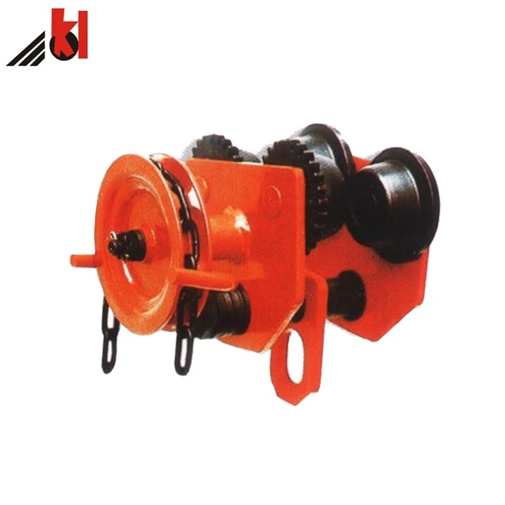 2GCL-A hand chain pulled beam trolley